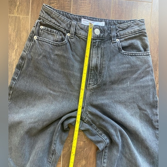 Garage Black Denim Wide Leg Jeans Size 1 - Picture 11 of 14